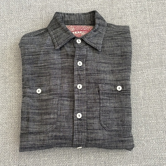 Brooklyn Cloth Gray button down. Sold Out online! - Picture 8 of 12